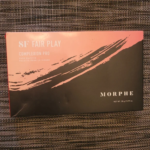 NIB! Rare MORPHE 8F "Fairplay" Complexion Pro Face Palette - Picture 2 of 7